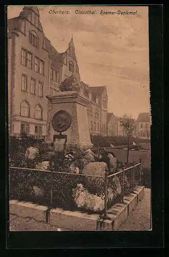 AK Clausthal, am Roemer-Denkmal