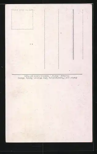 AK Wiesenburg i. Mark, das Hauptportal des Schlosses