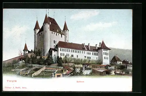 AK Thun, Partie unter dem Schloss, Aussenansicht