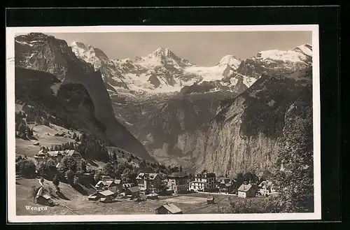 AK Wengen, Ortstotale im Tal