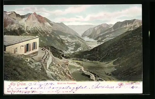 AK Alp Grüm, Blick ins Puschlav