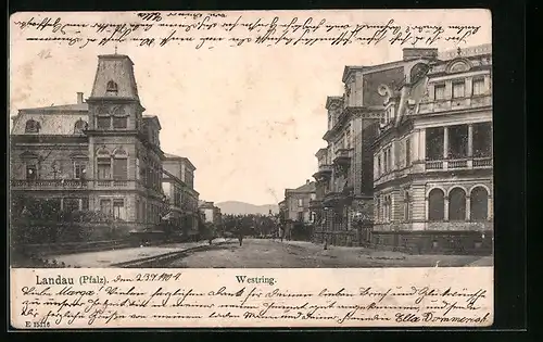 AK Landau i. Pfalz, Partie auf dem Westring