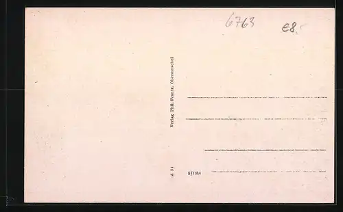 AK Obermoschel, Generalansicht der Stadt, Blick zur Kirche