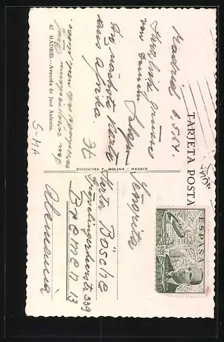 AK Madrid, Avenida de Jose Antonio