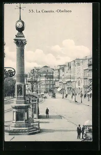 AK La Coruna, Obelisco