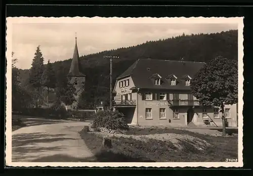 AK Marxzell im Albtal, Gasthaus u. Pension Marxzeller-Mühle