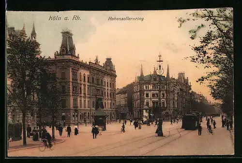 AK Köln-Neustadt, Ansicht Hohenzollernring