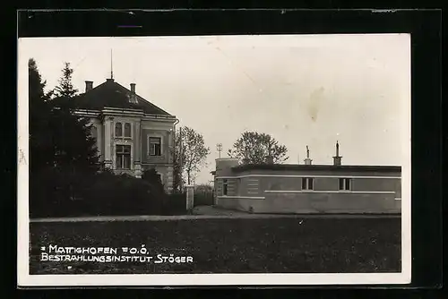 AK Mattighofen, Bestrahlungsinstitut Stöger