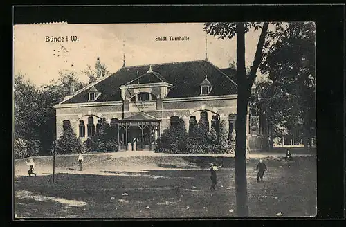 AK Bünde i. W., Städtische Turnhalle