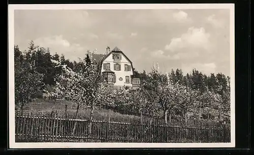 AK Catterfeld i. Thüringen, Gasthaus Waldheim Maria