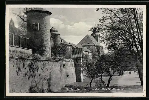 AK Hildburghausen, An der alten Stadtmauer