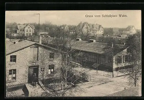 AK Köln-Wahn, Blick auf Schiessplatz