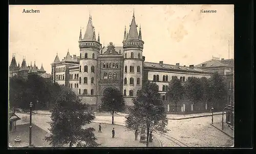 AK Aachen, Blick auf Kaserne
