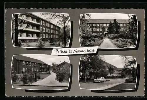 AK Quakenbrück, Bethanien-Krankenhaus, Parkansichten, Opel Rekord