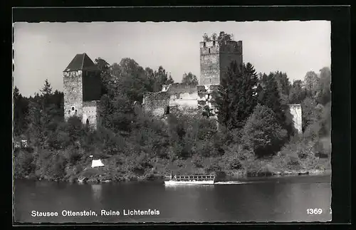 AK Lichtenfels, Stausee Ottenstein, Ruine Lichtenfels