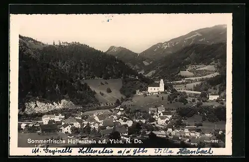 AK Hollenstein /Ybbs, Ortsansicht mit Umgebung