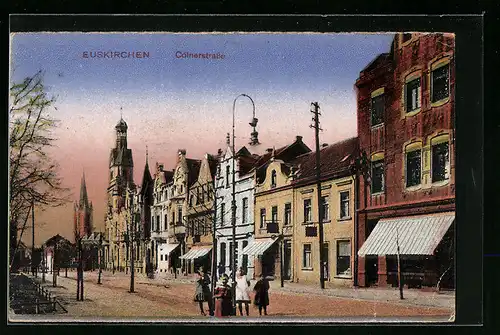 AK Euskirchen, Partie auf der Cölnerstrasse