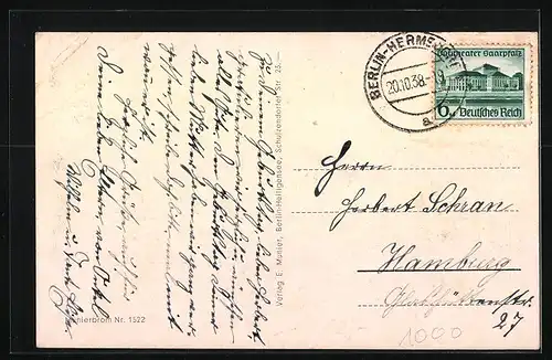 AK Glienicke /Nordbahn, Kirche, Parkanlagen, Schule