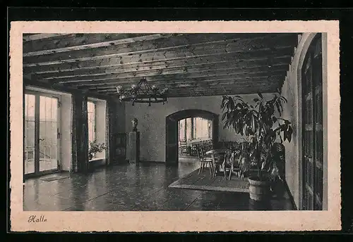 AK Meisenheim /Glan, NSV Mutter und Kindheim, Halle