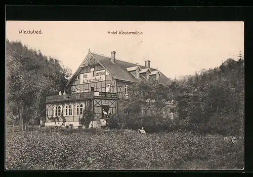 AK Alexisbad, Hotel Klostermühle