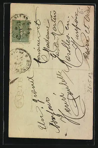 Künstler-AK Griff: Zwei Frauen unterhalten sich