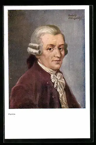 AK Joseph Haydn, Portrait
