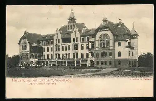 AK M. Gladbach, Heilstätte der Luise Gueury-Stiftung