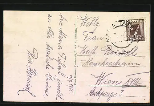 AK Maria Taferl, Salondampfer passiert den Ort