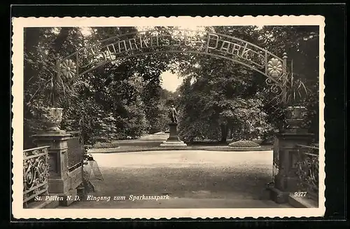 AK St. Pölten, Eingang zum Sparkasse-Park
