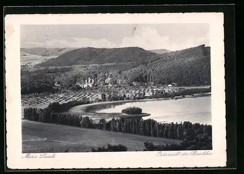 AK Maria Laach, Ostansicht der Basilika