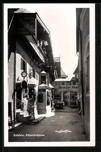AK Kufstein, Partie in der Römerhofgasse