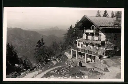 AK Waidring, Alpengasthaus Steinplatte