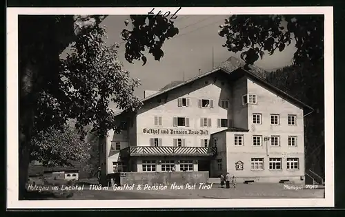 AK Holzgau i. Lechtal, Gasthof und Pension Neue Post