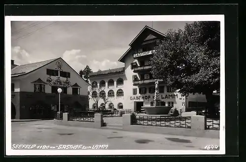 AK Seefeld, Gasthof zum Lamm