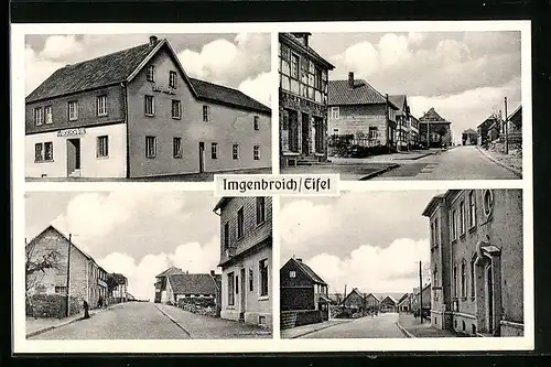 AK Imgenbroich / Eifel, Gasthaus Kaisersaal von August Ritter