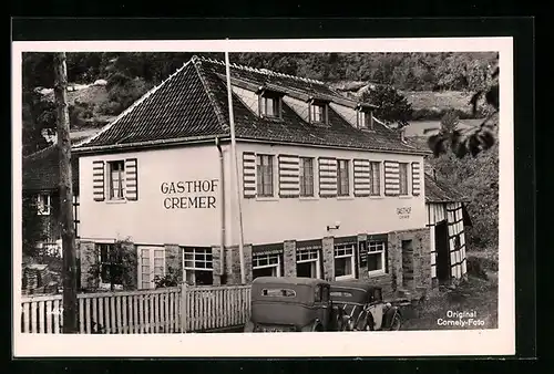 AK Woffelsbach / Eifel, Blick auf das Hotel Gasthof Cremer