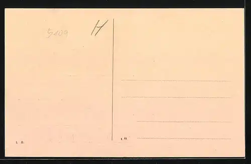 AK Höfen / Eifel, Blick in den Ort mit Kindern