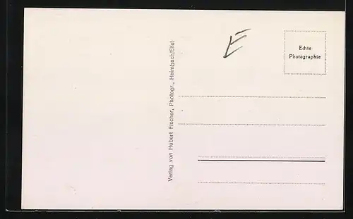 AK Heimbach / Eifel, Hotel Eifeler Hof, Strassenpartie