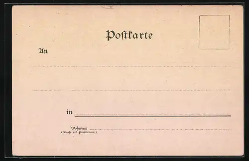 Lithographie Köln, St. Gereon-Kirche, St. Aposteln Kirche