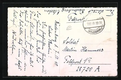 AK Herzogenrath, Blick auf Platz