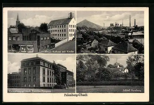 AK Palenberg-Übach, Schloss Rymburg, Verwaltungsgebäude Karolos-Mangnus