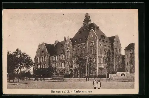 AK Naumburg a. S., Realgymnasium, Strassenansicht