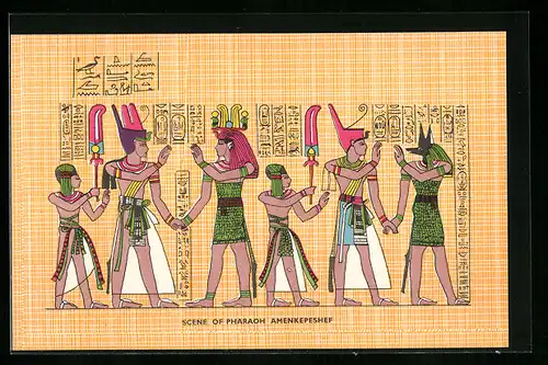 AK Scene of Pharaoh Amenkepeshef