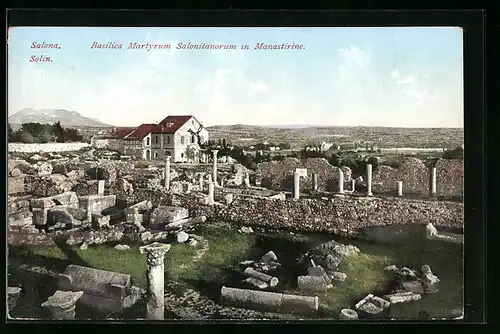 AK Salona, Basilica Martyrum Salonitanorum in Manastirine