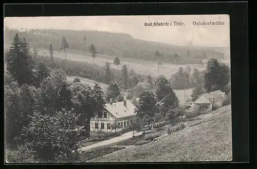 AK Bad Köstritz i. Thür., Oelsdorfmühle