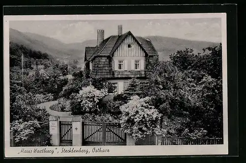 AK Stecklenberg /Ostharz, Haus Wartburg