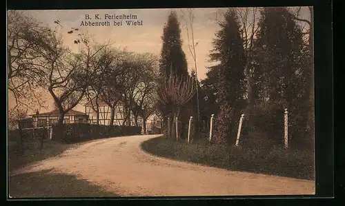 AK Abbenroth bei Wiehl, B. K. Ferienheim