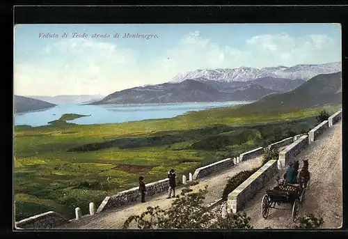 AK Teodo Strada, Ausblick von der Strasse