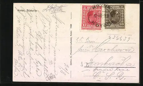 AK Kotor, Südseite, Kotor sa juga