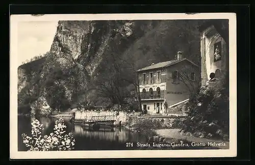 AK Lugano, Strada Lugano-Gandria, Grotto Helvetia